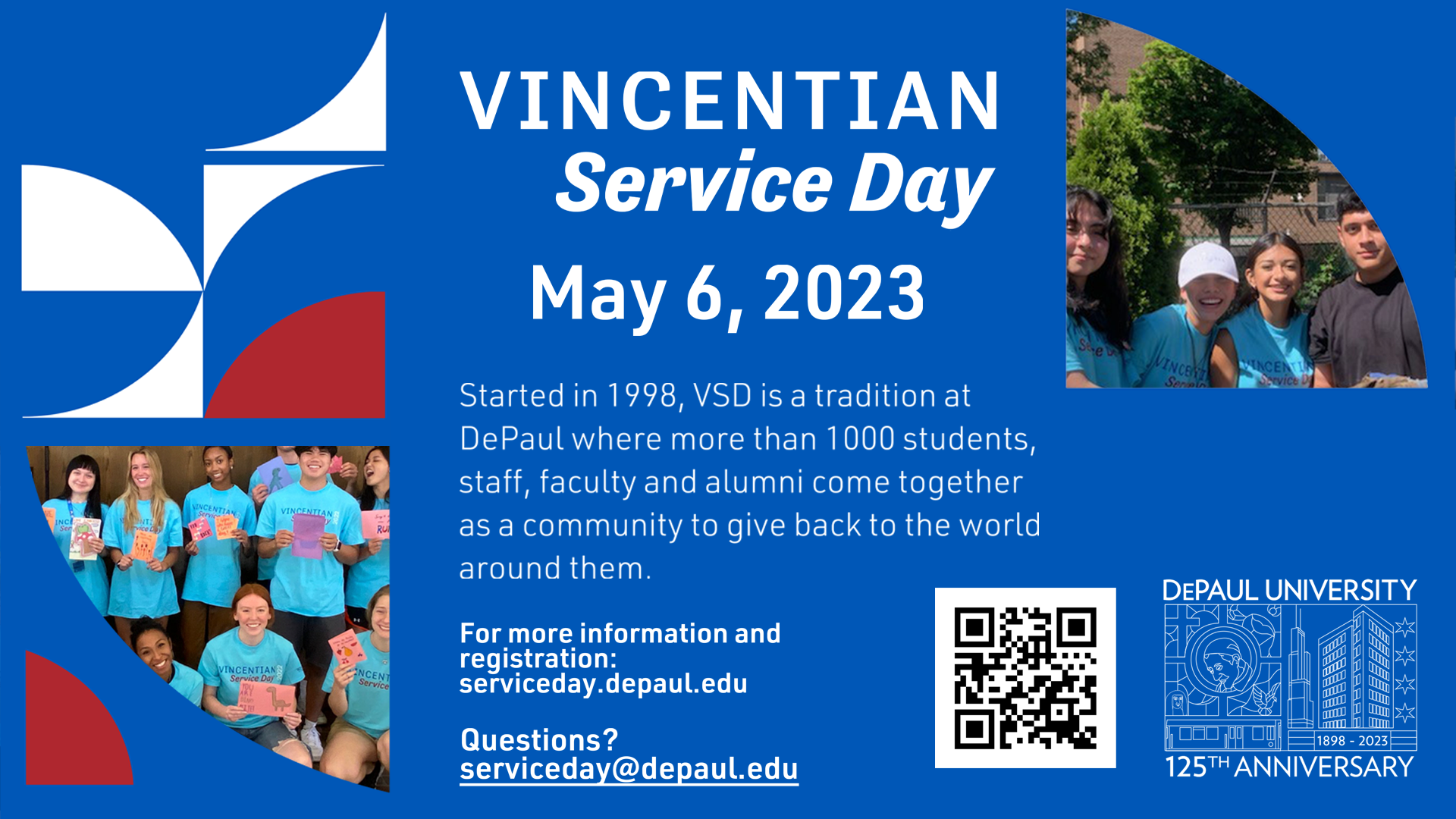 Vincentian Service Day Community Service Depaul University Division 1630